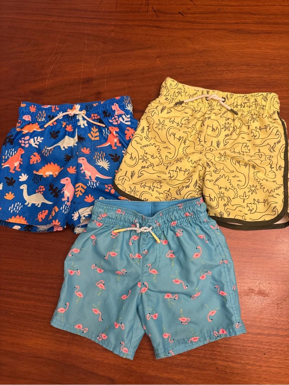 Cat & Jack Kids Swim Trunks Bundle - 4T